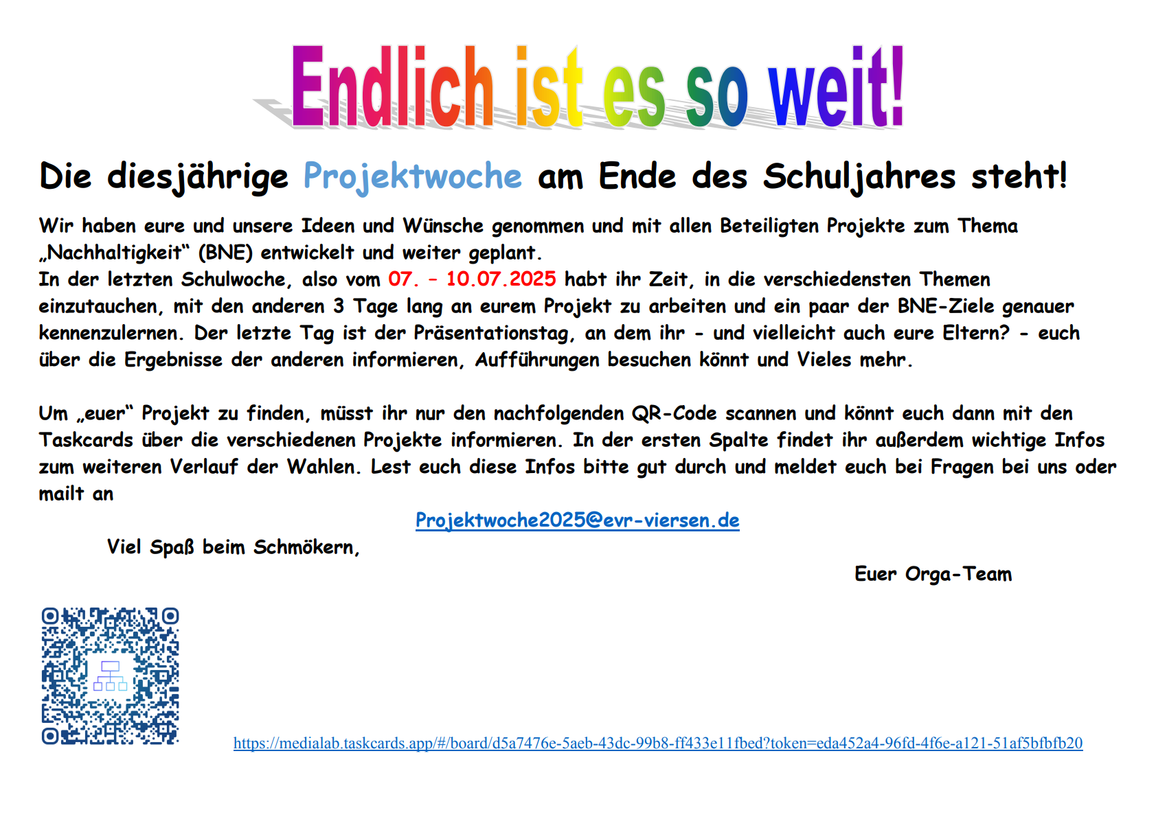 Projektwoche ‘25